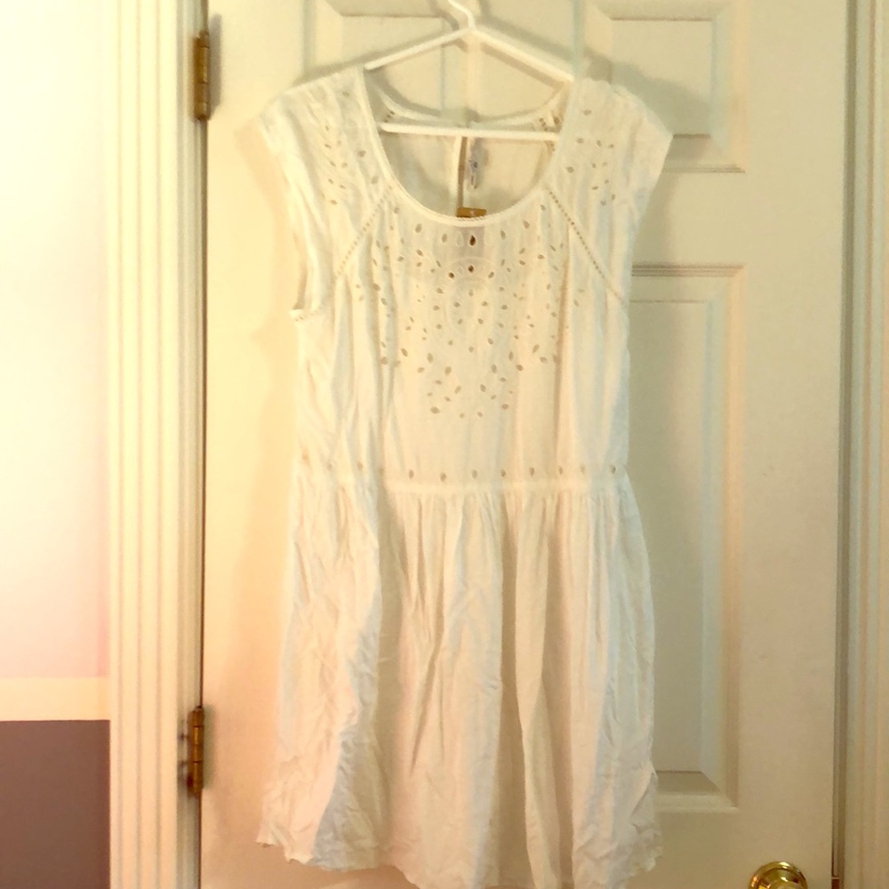 White dress